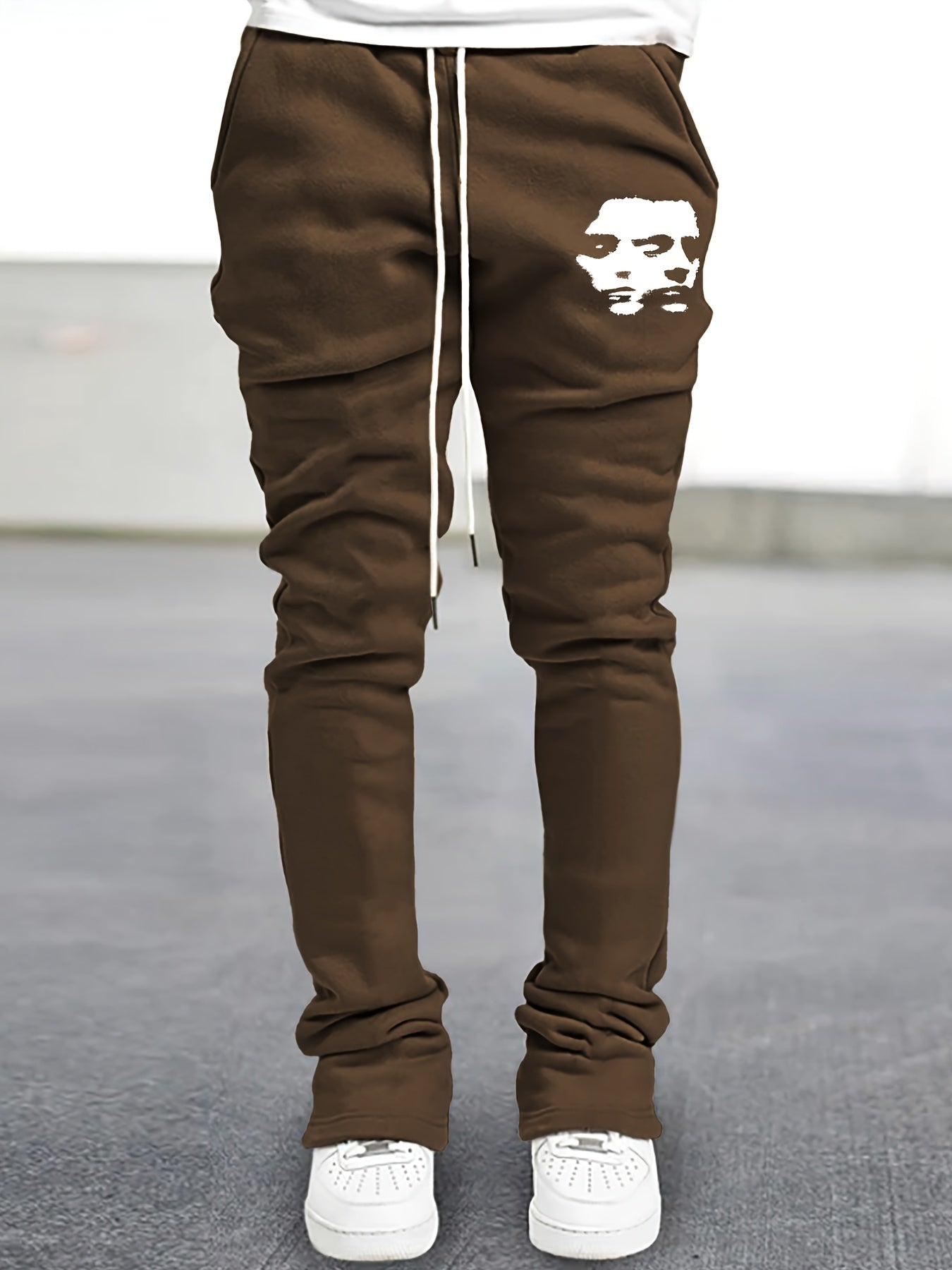 Men's Flared Trousers Street Style Joggers