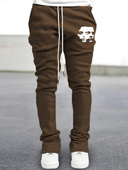 Men's Flared Trousers Street Style Joggers