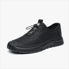 Men's Casual No Tie Sneakers Easy Clean Shoes