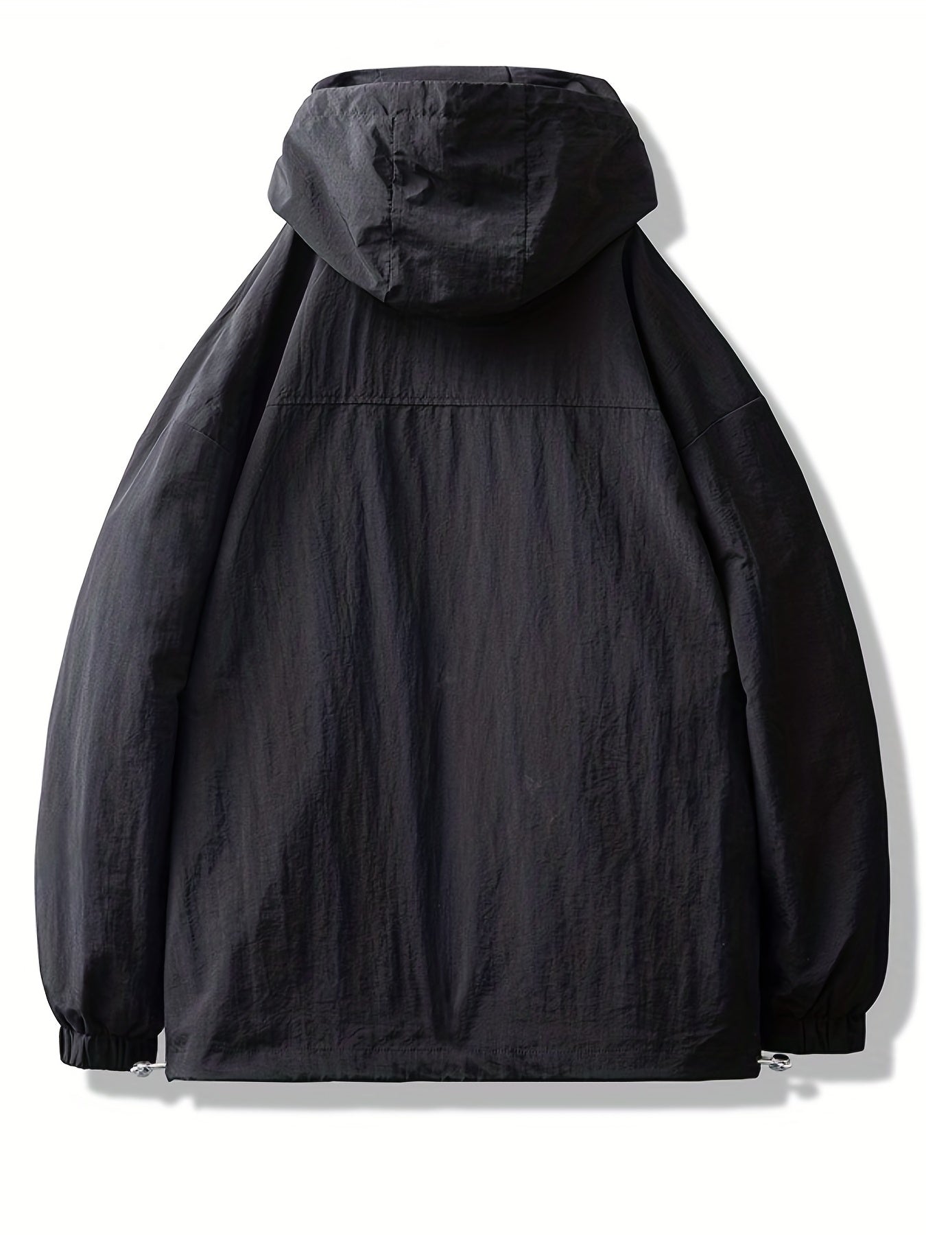 Men's Lightweight Windbreaker Zip Up Coat