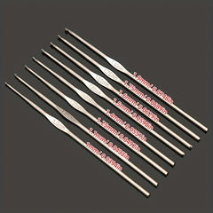 8pcs Thin Head Crochet Single Head Sweater Needle Hook S