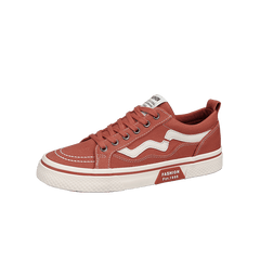 Men's Lace up Canvas Sneakers Skate Shoes Good Grip