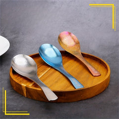 Pure Titanium Alloy Spoon for Outdoor Camping Picnic