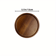 Wooden Snack Tray with Sashimi Plate