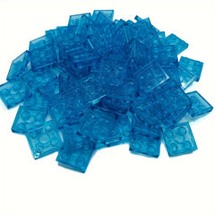 60pcs 6 Colors MOC Transparent Compatible 3022 Short Bricks Building Blocks