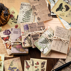 50 Sheets Vintage Scrapbooking Supplies Scrapbook Paper Craft Decoupage
