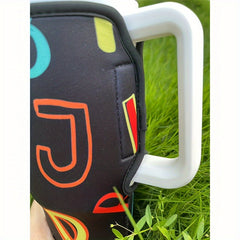 Insulated Reusable Coffee Cup Sleeve Keeps Drinks Cold Fits 40oz Tumbler