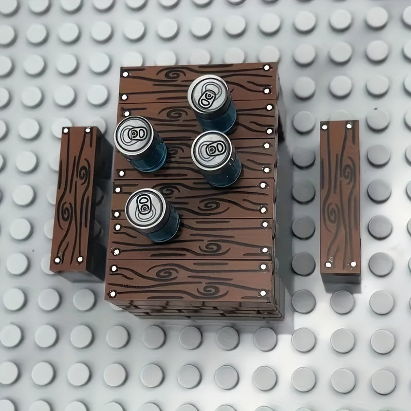 20pcs MOC Scene Toys Wooden Board Accessory