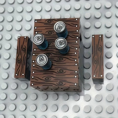 20pcs MOC Scene Toys Wooden Board Accessory