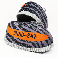 Men's Plush Letter Print House Shoes