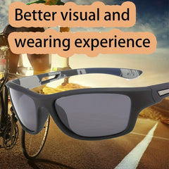 Men's Polarized Night Vision Sunglasses with Glasses Case