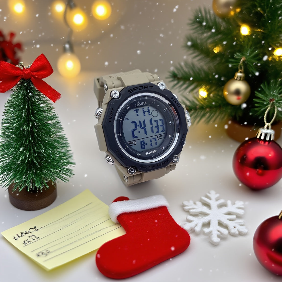 Boys' Student Watch Alarm Clock Youngsters' Watch Fitness Wristwatch