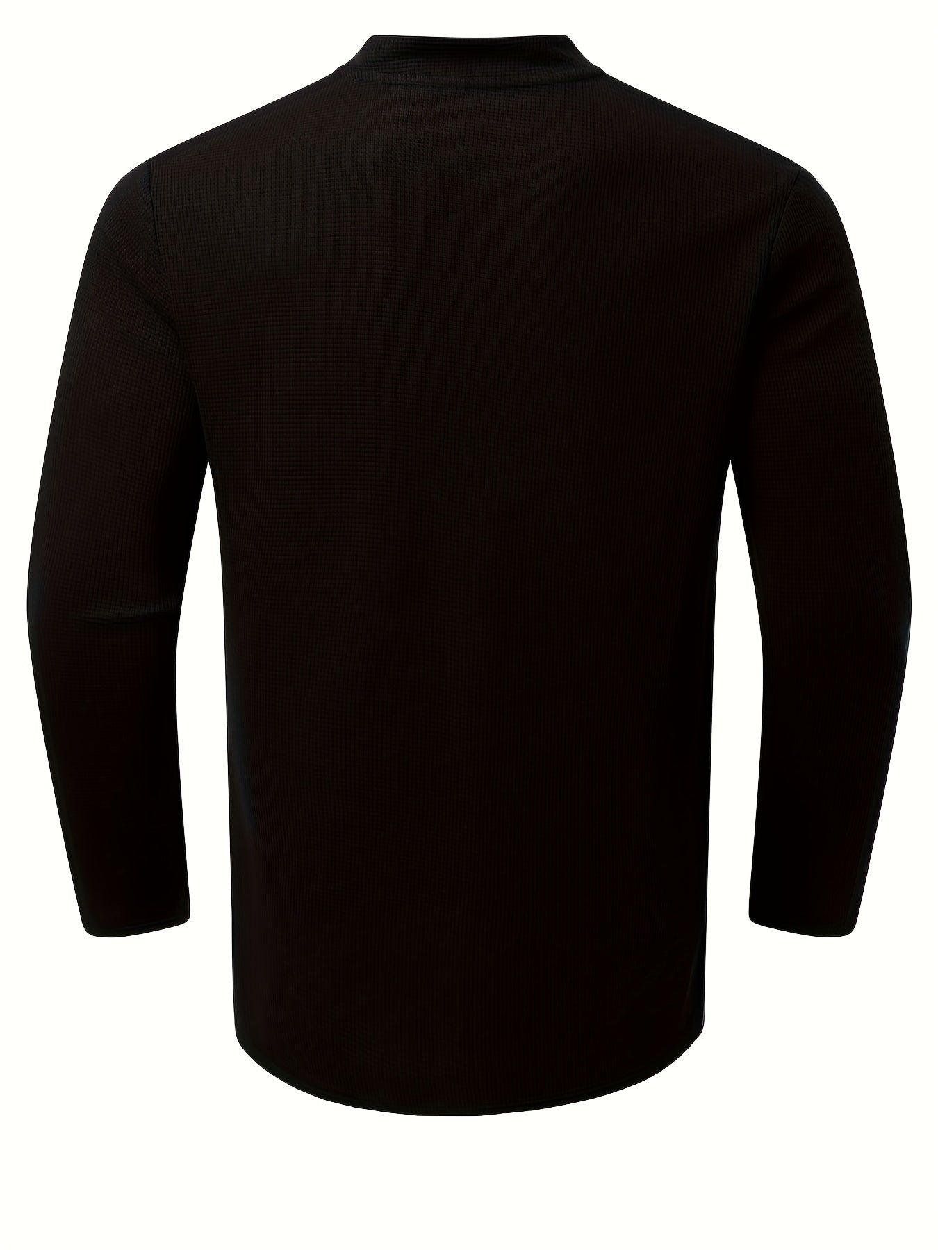 Men's V Neck Fitness Tshirt Sports Long Sleeve Top