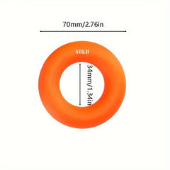 Rubber Hand Grip Trainers Silicone Grip Rings For Hand Exercise