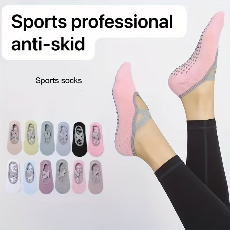 Women's Non Slip Yoga Socks with Grips