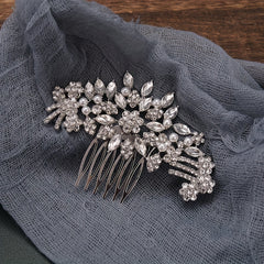 Rhinestone Bridal Hair Comb Headdress Wedding Accessories