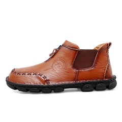 Men's Casual Moccasin Boots Comfortable Outdoor Ankle Chelsea Boots