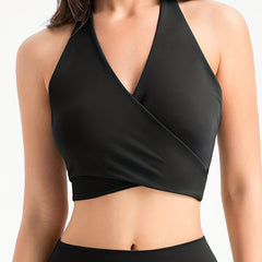 Comfy & Breathable Halter Wireless Bra - Women's Lingerie