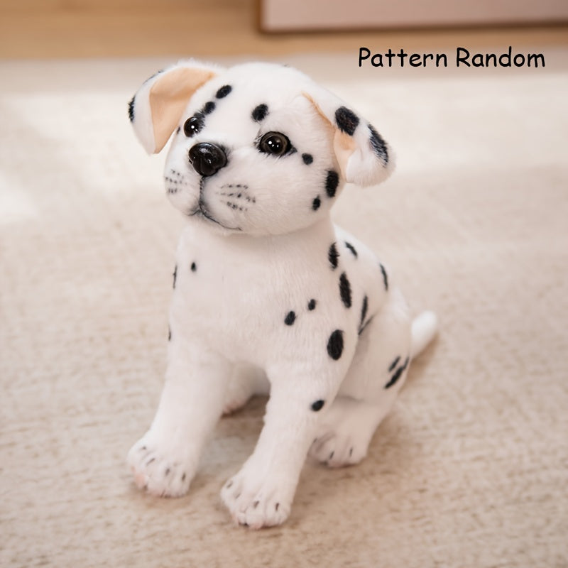 Spotted Puppy Plush Toy Stuffed Dog - Ideal Home Decor Gift