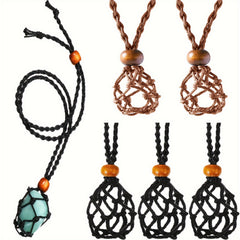 Adjustable Crystal Holder Jewelry Making Necklace Crystal Cage Holder