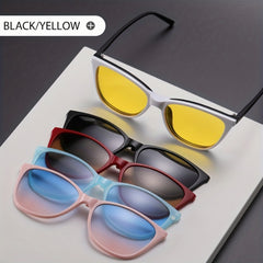 Dazzling Magnetic Clip Polarizing Sunglasses Cover