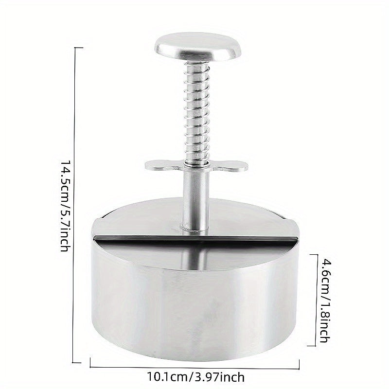 Stainless Steel Burger Press for Hamburger Steak Pie - Kitchen Gadgets