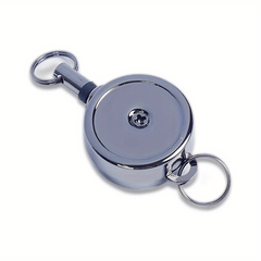 Retractable Keychain Zinc Alloy Telescopic Holder