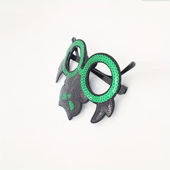 Sequins Owl Glasses Halloween Christmas Gift
