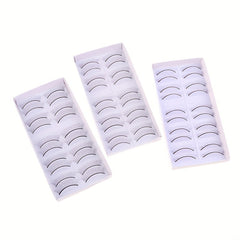 10 Pairs Beginner Eyelash Extensions Practice Lashes 6mm and 8mm Sizes