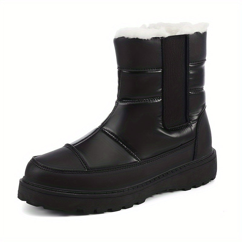 Plush Inner Warm Chelsea Boots Waterproof Snow Boots