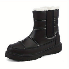 Plush Inner Warm Chelsea Boots Waterproof Snow Boots