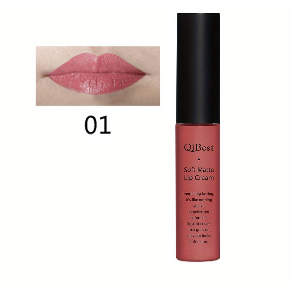 Matte Velvet Lip Glaze Waterproof Long Lasting Lip Gloss