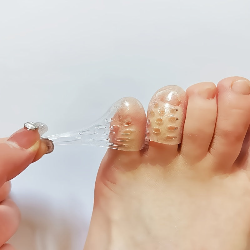 10pcs Unisex Silicone Toe Protective Cover Separation Waterproof