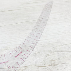 1pc DIY Sewing Ruler French Curve Comma Shaped Ruler For Pattern Making
