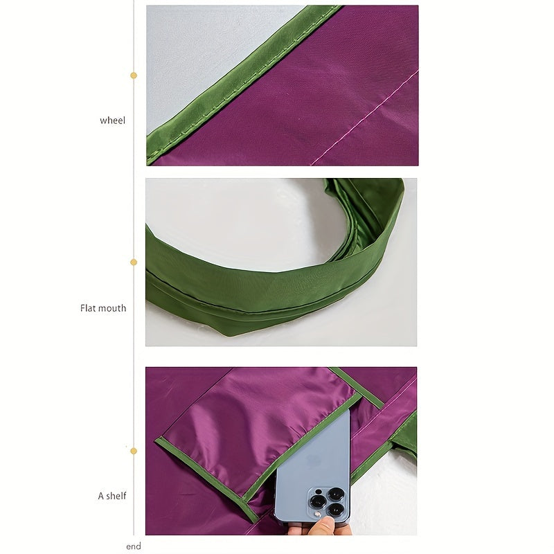 Eco Friendly Drawstring Shopping Bag, Foldable Portable Tote Bag