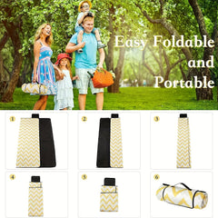 Waterproof Picnic Mat Non Slip 210D Oxford Cloth