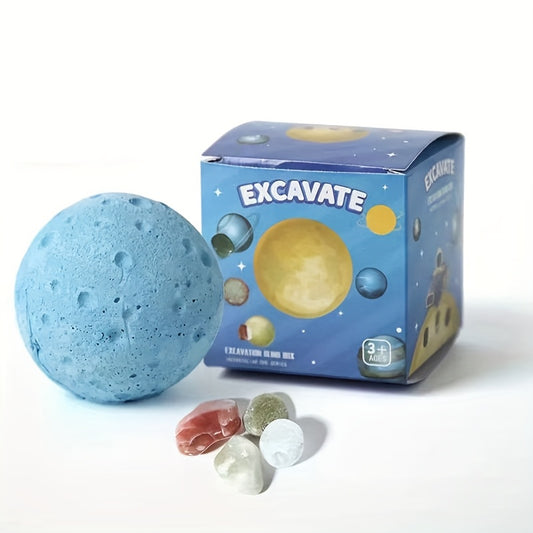 Solar System Science Kit for Kids Excavate Gems Educational Space Toys