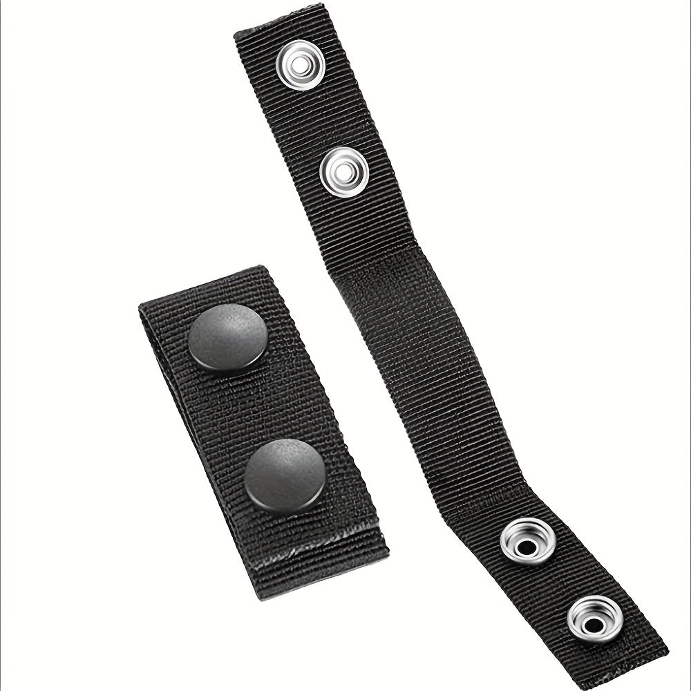 10pcs Pack Tactical Belt Snap Fixed Buckle Secure Comfort Fit