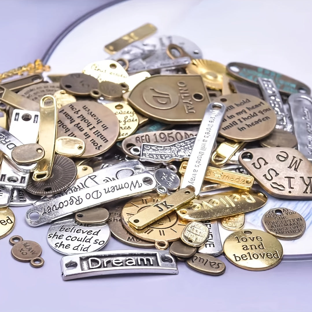 Vintage Zinc Alloy Charms Pendants for Jewelry Accessories