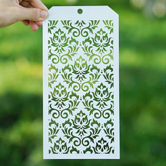 12 24 Cm Seamless Stencil for Scrapbooking Painting Album Paper Card Making Craf