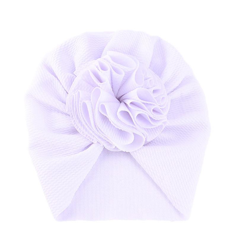 Newborn Infant Flower Beanie Caps Turban For Baby Boys And Girls