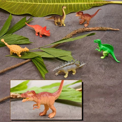 6pcs Realistic PVC Dinosaur Figurines for Education and Home Decor