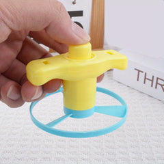 10pcs Colorful Saucer Toys for Kids with Sprinkler and Spinners