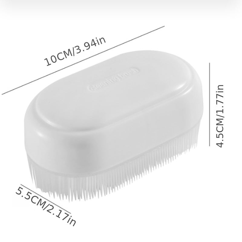 Soft Bristle Laundry Cleaning Brush with Comfortable Grip