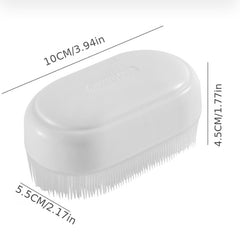 Soft Bristle Laundry Cleaning Brush with Comfortable Grip