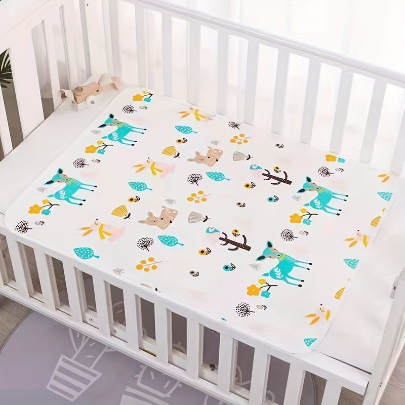 Baby Cotton Urine Pad Diaper Pad Washable Anti-slip Breathable Newborn Supplies