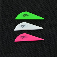 20pcs Traditional Vane 5.08cm Rubber Arrow Repairing Kit