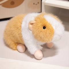 Realistic Guinea Pig Stuffed Animal Toy Plush Soft Cuddly Small Pet Doll Gift