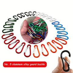 Heavy Duty Carabiner Keychains Durable Metal Buckle for Outdoor Activities