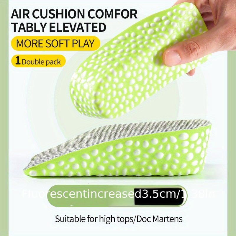 1.5-Inch Height Increase Insoles Soft Elastic Breathable 38in
